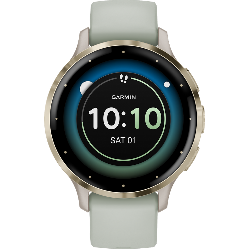 Venu 3S - Soft Gold/Ivory, Garmin Venu 3S - Soft Gold Ivory front
