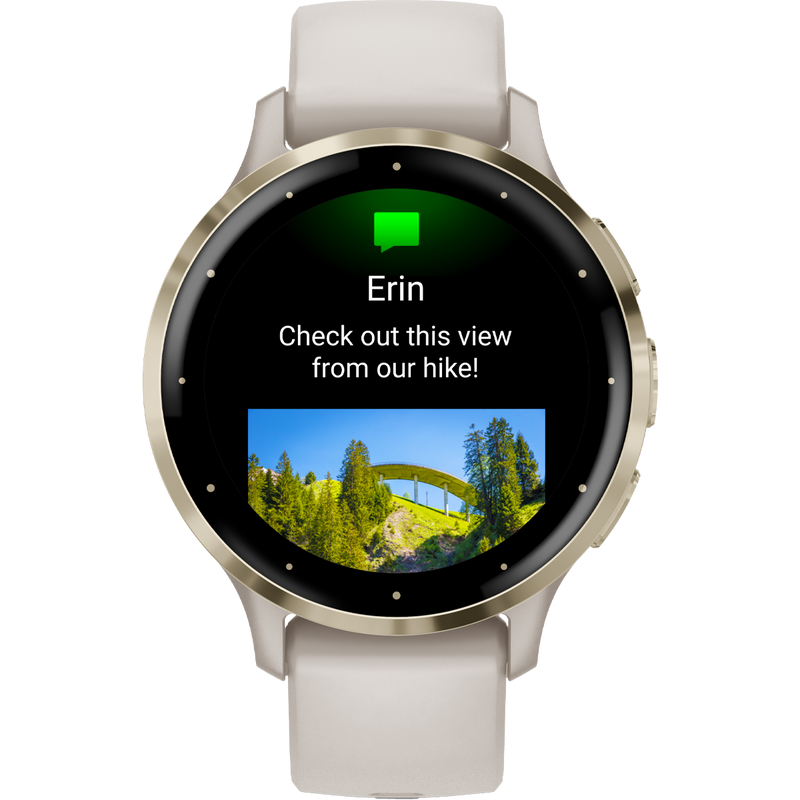 Venu 3S - Soft Gold/Ivory, Garmin Venu 3S - Soft Gold Ivory pic text