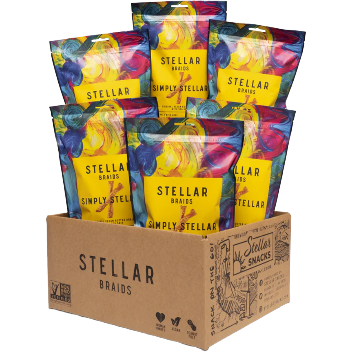Stellar Braids 5 oz Pretzel Braids alternate view