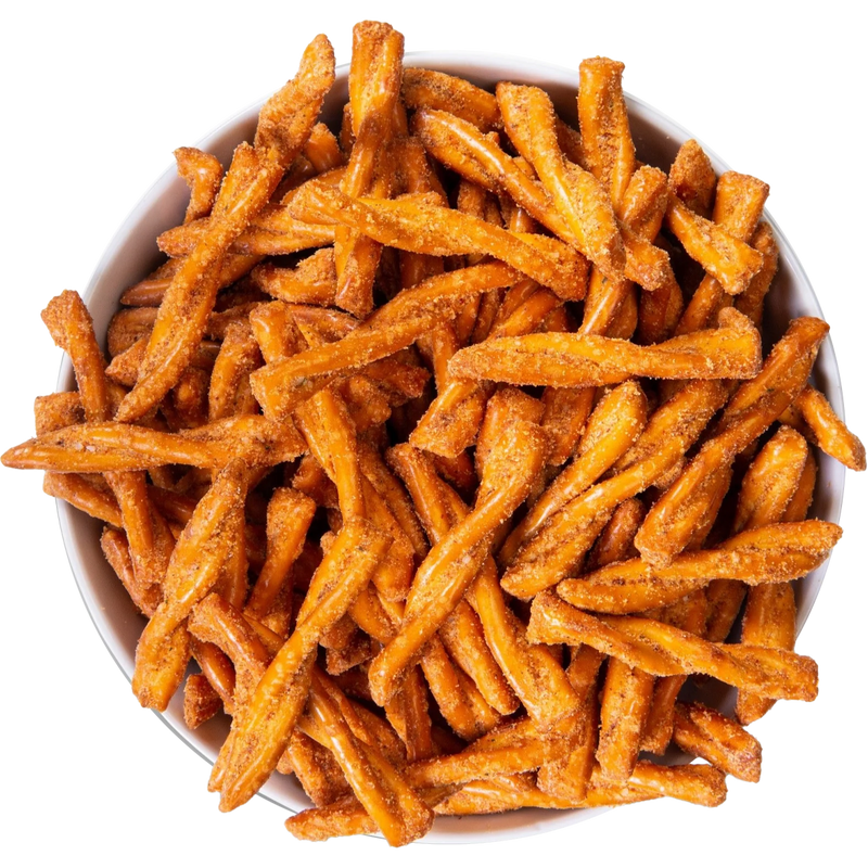Stellar Braids 5 oz Pretzel Braids, Stellar Braids 5 oz Pretzel Braids in bowl
