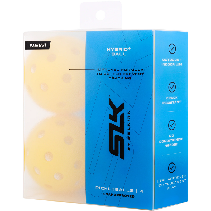 Hybrid + Ball (4 Pack), Selkirk Sport Hybrid + Ball 4 Pack side