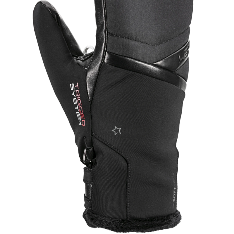 Women's Snowfox 3D Lady Mitt, Leki Women's Snowfox 3D Lady Mitt logo