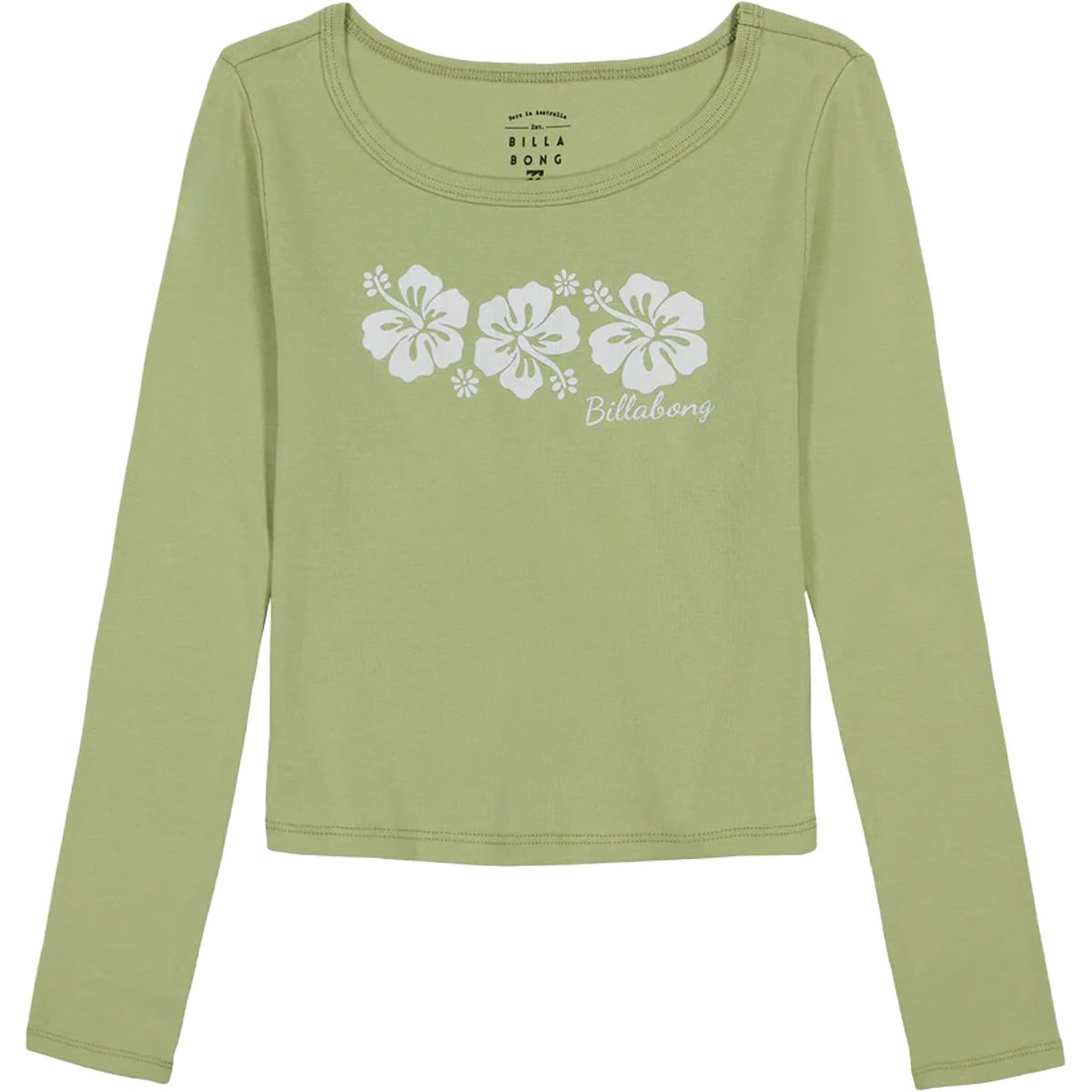 Youth Tri Hibiscus Long Sleeve Tee alternate view