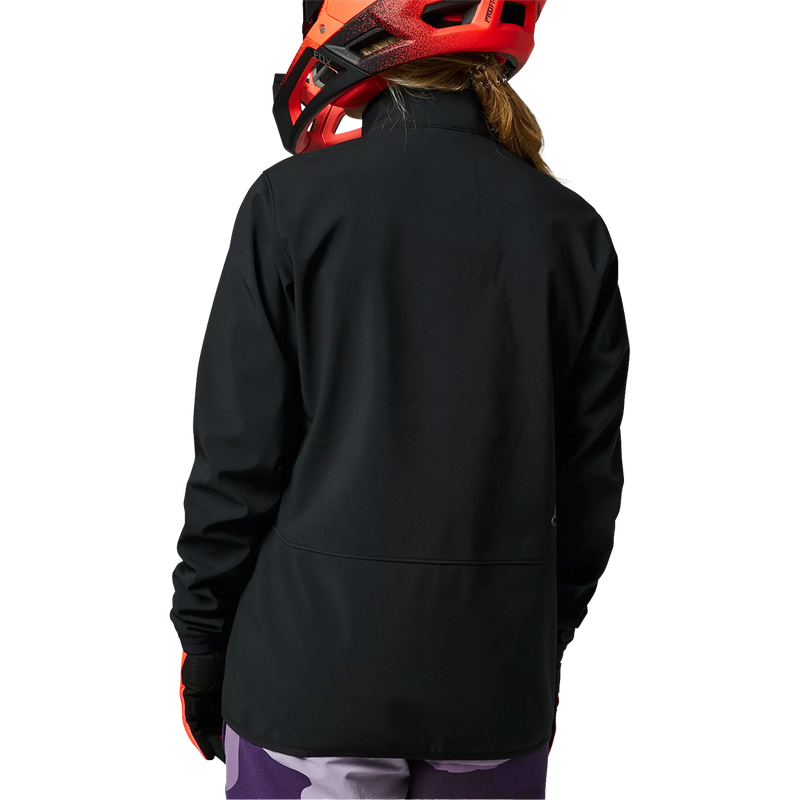 Women's Ranger Fire Jacket, Fox Head Women's Ranger Fire Jacket in Black Purple back left