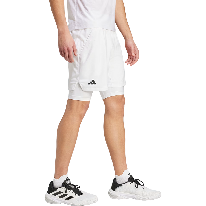 Men's Short and Tight Set, Adidas Men's Short and Tight Set in White right