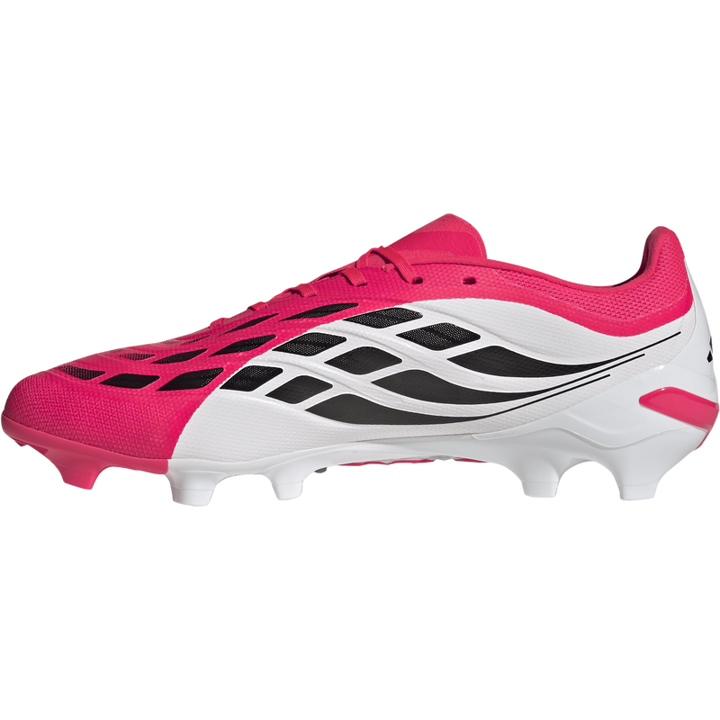 Predator League FG, Adidas Predator League FG in Lucid Red/Core Black/Ftwr White indside right profile