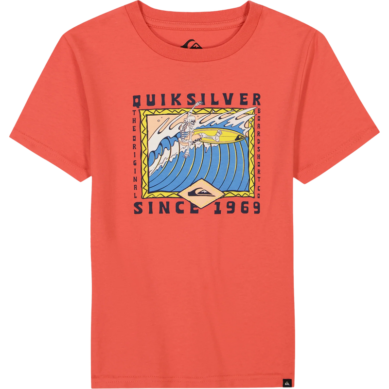 Youth Retro Skull Short Sleeve, Featured Image