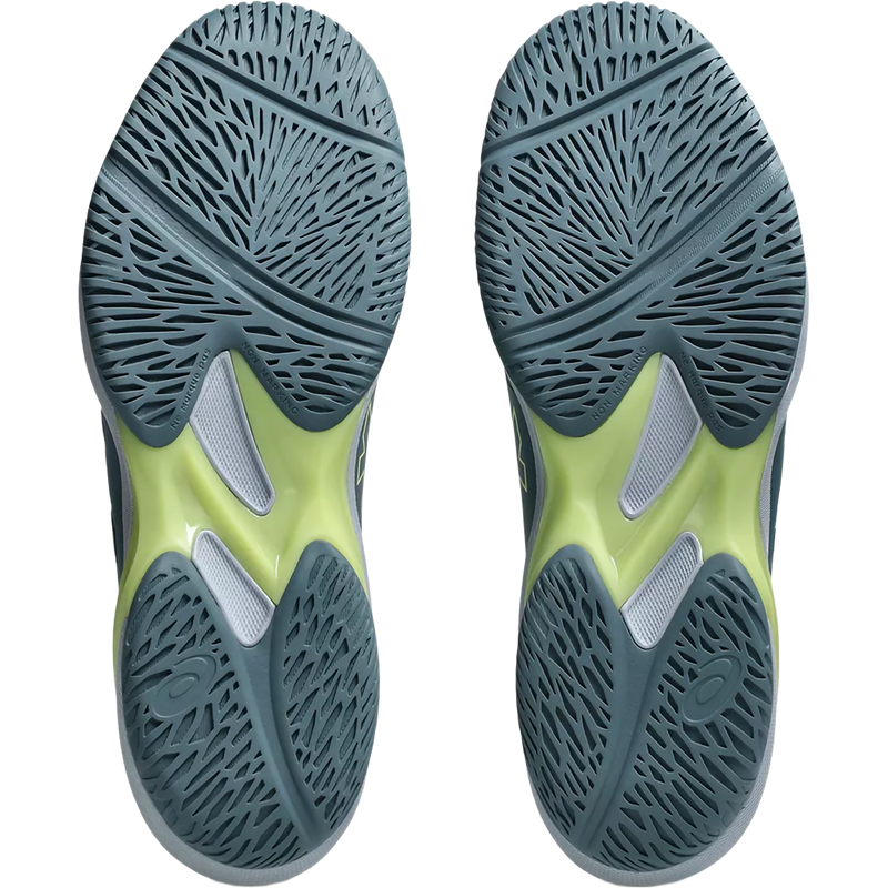 Men's Solution Swift FF 2, Asics Asics Men's Solution Swift FF 2 in 402-Grey Blue/Pistachio pair bottom