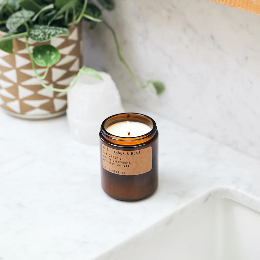 Amber & Moss 7.2oz Candle alternate view
