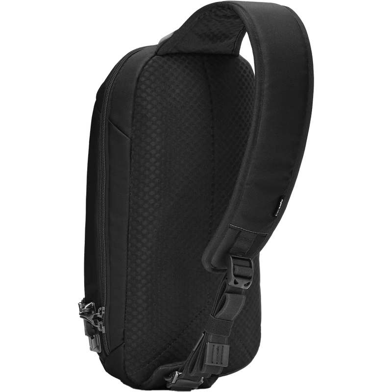 Vibe 325 Sling Pack, Pacsafe Vibe 325 Sling Pack in Black back strap