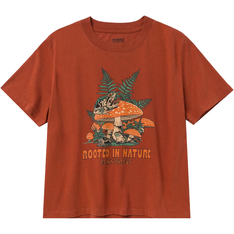 Women's Rooted in Nature Ferns Boxy Tee, Featured Image