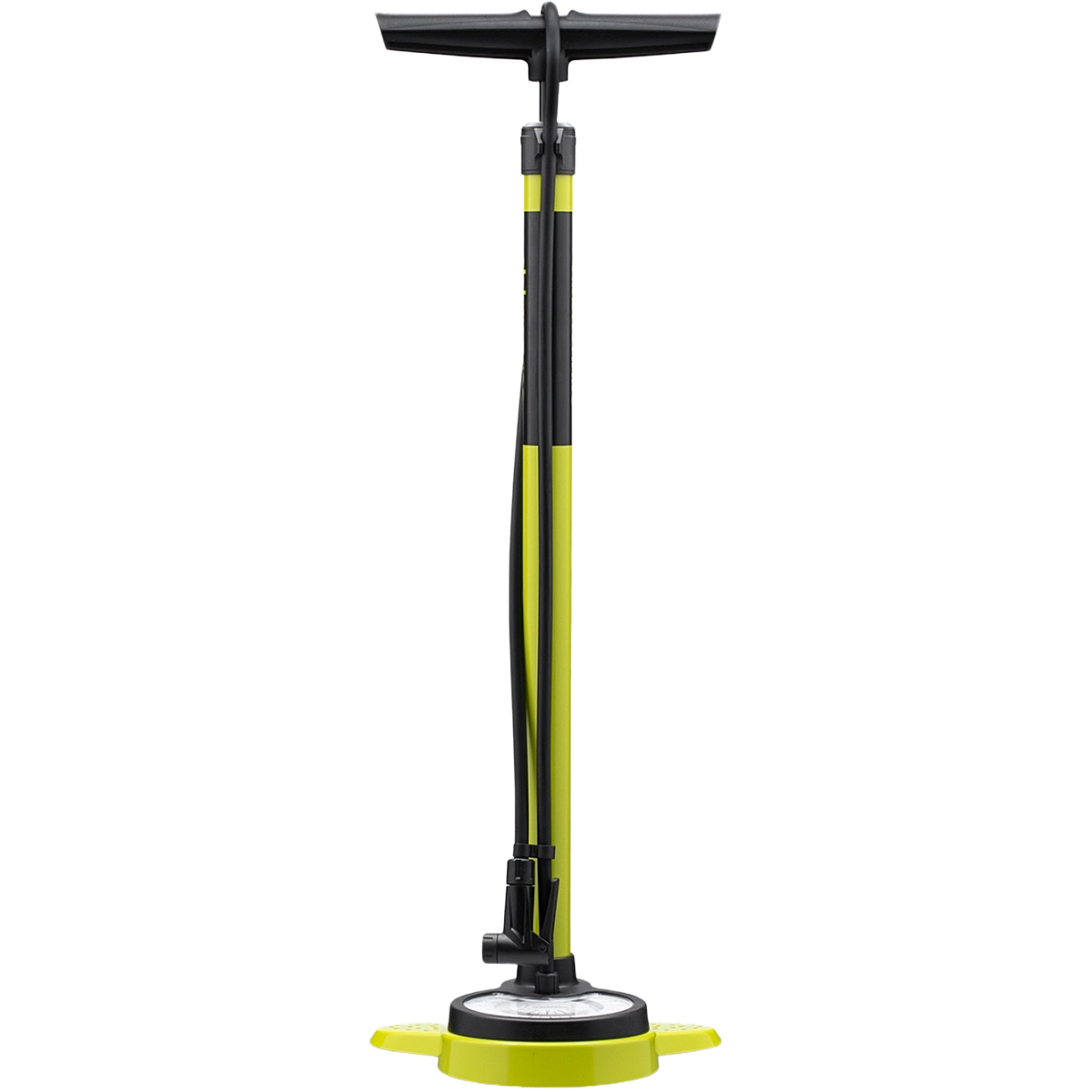 Essential Floor Pump - Highlighter alternate view