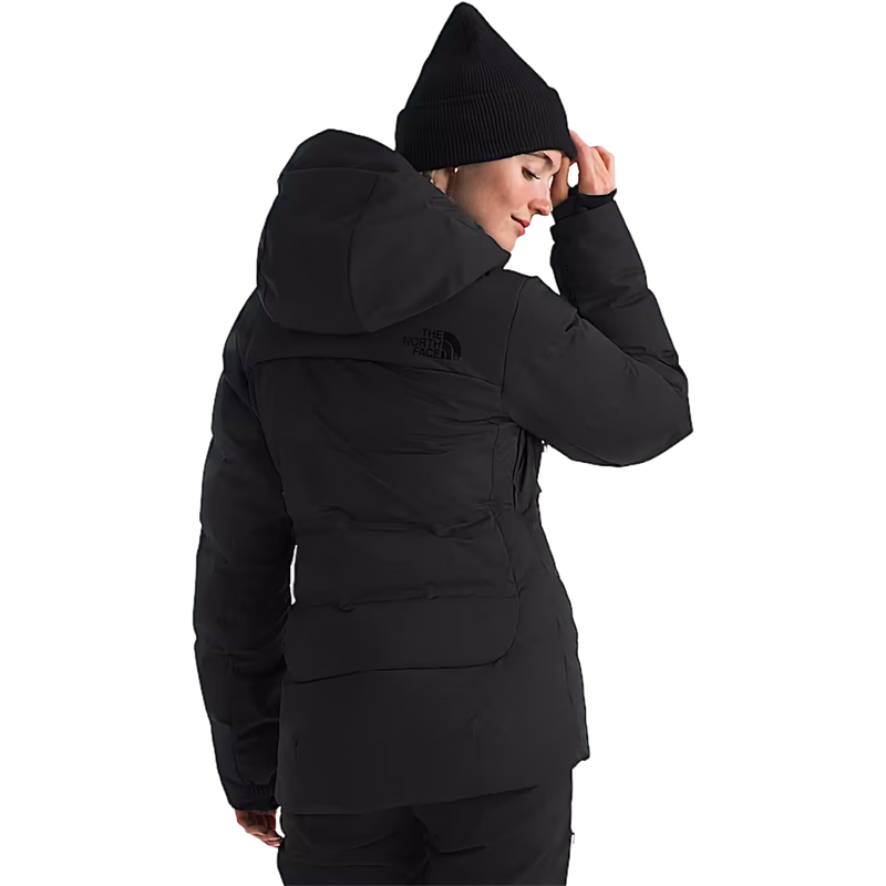 Women's Cirque Down Jacket, The North Face Women's Cirque Down Jacket in GOF-TNF Black-R back