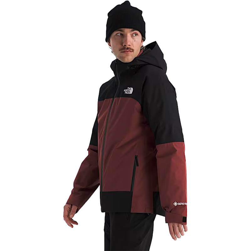 Men's Mountain Light Triclimate Gore-Tex Jacket, The North Face Men's Mountain Light Triclimate Gore-Tex Jacket in 5M2-Sumac/TNF Black left