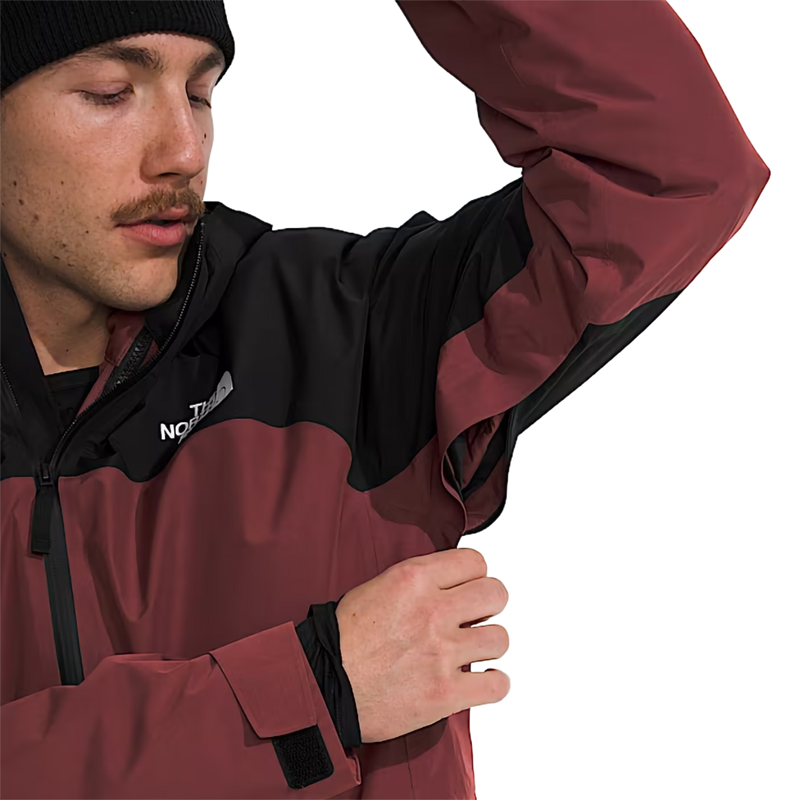 Men's Mountain Light Triclimate Gore-Tex Jacket, The North Face Men's Mountain Light Triclimate Gore-Tex Jacket in 5M2-Sumac/TNF Black pit vent zipper