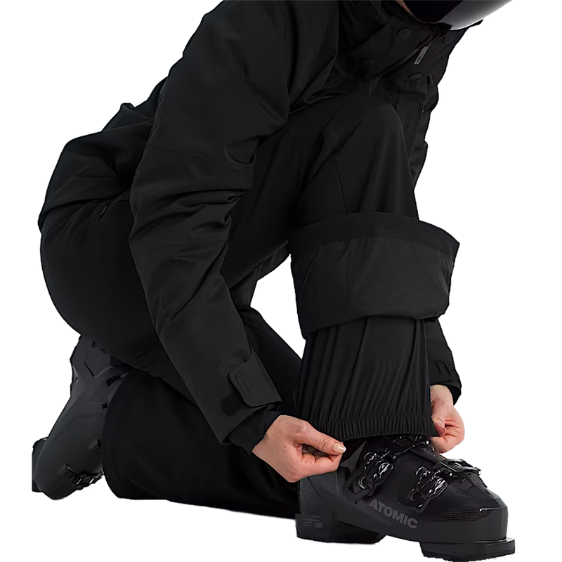 Women's Snoga Pant, The North Face Women's Snoga Pant in KX7-TNF Black/TNF Black cuff