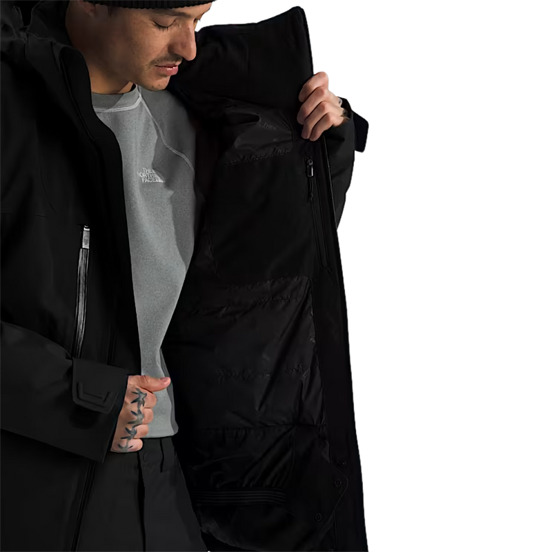 Men's Chakal Jacket, The North Face Men's Chakal Jacket in KX7-TNF Black/TNF Black liner