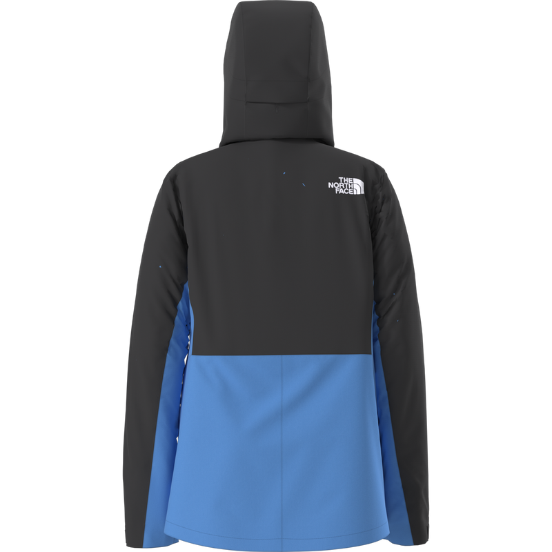 Women's Freedom Insulated Jacket, The North Face Women's Freedom Insulated Jacket in DII-TNF Black/Marina Blue back
