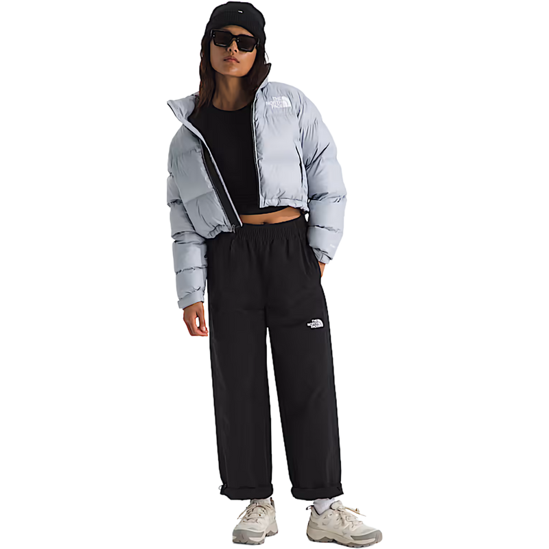 Women's Nuptse Short Jacket, The North Face Women’s Nuptse Short Jacket in BOB-Blue Flax front