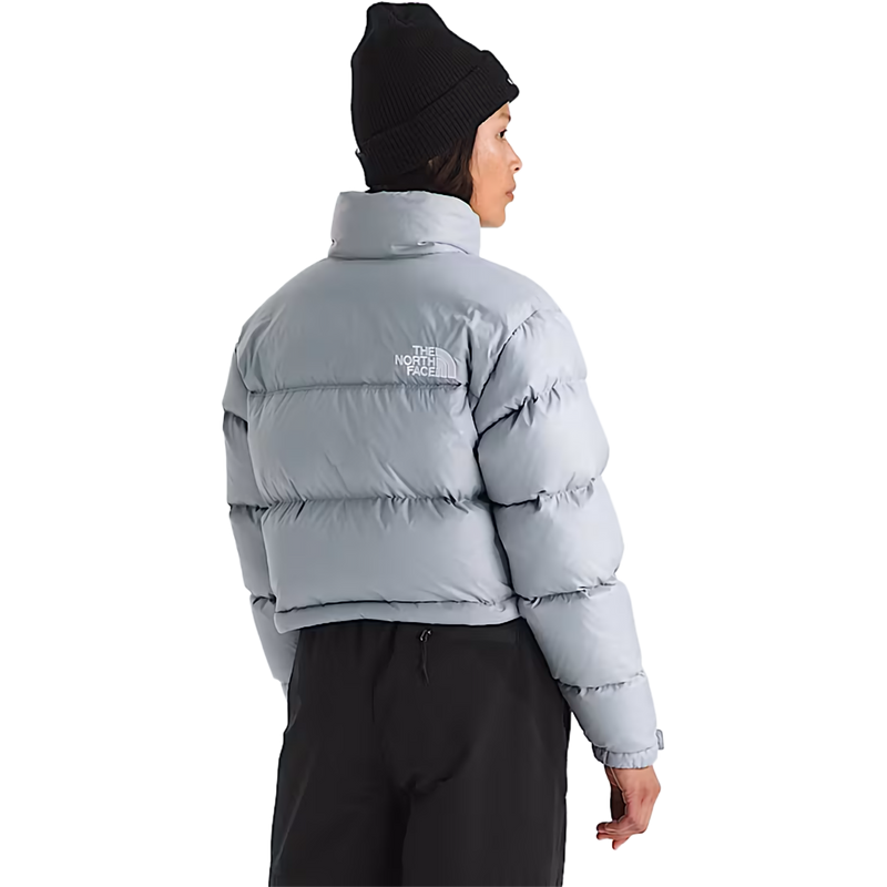 Women's Nuptse Short Jacket, The North Face Women’s Nuptse Short Jacket in BOB-Blue Flax back