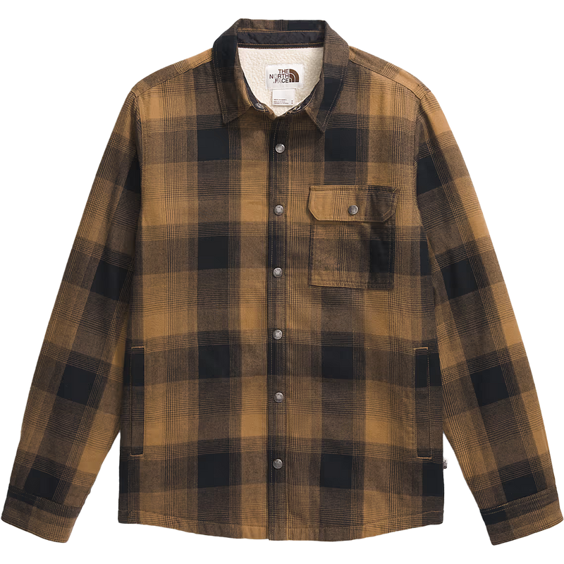 The North Face Men’s Campshire Shirt in Utility Brown TNF Shadow Plaid