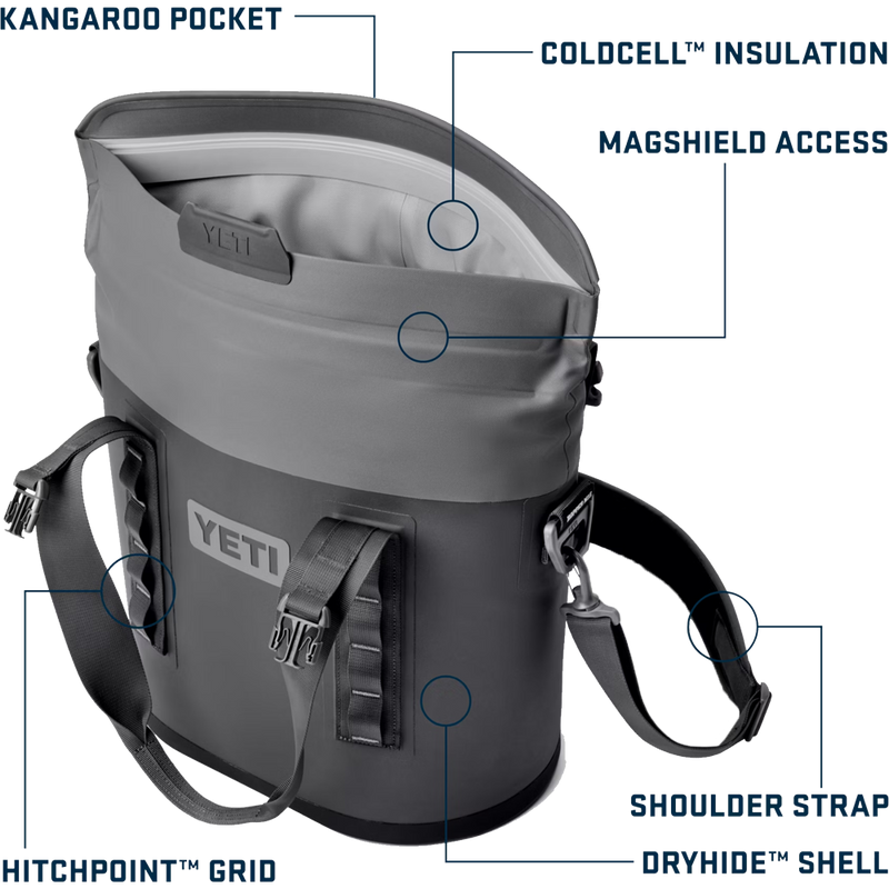 Hopper M15 Tote Soft Cooler, Yeti Hopper M15 Tote Soft Cooler features