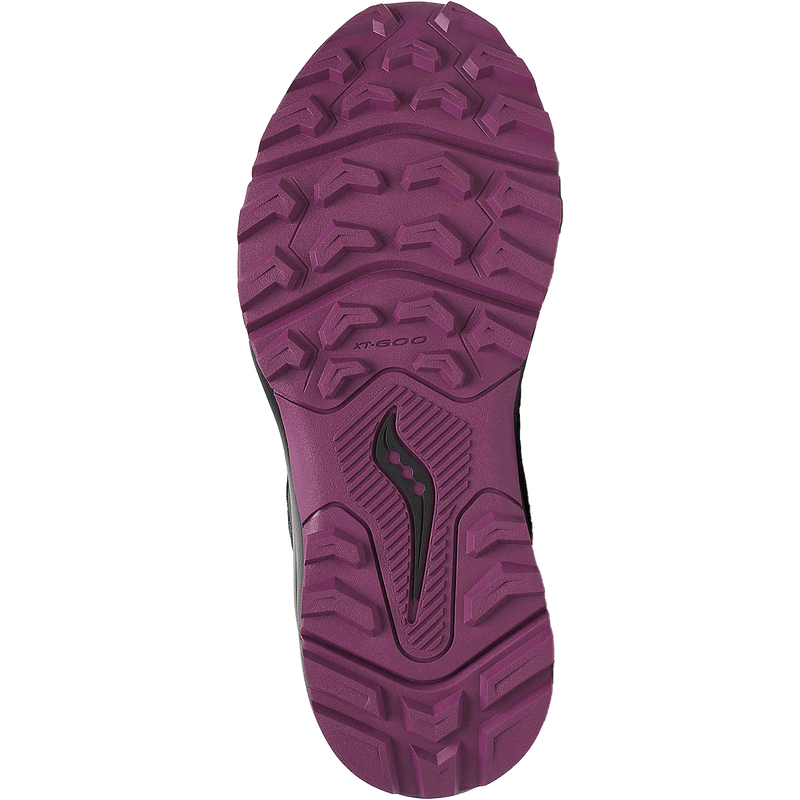 Women's Excursion TR17 GTX, Saucony Women's Excursion TR17 GTX in 200-BlackPlum bottom