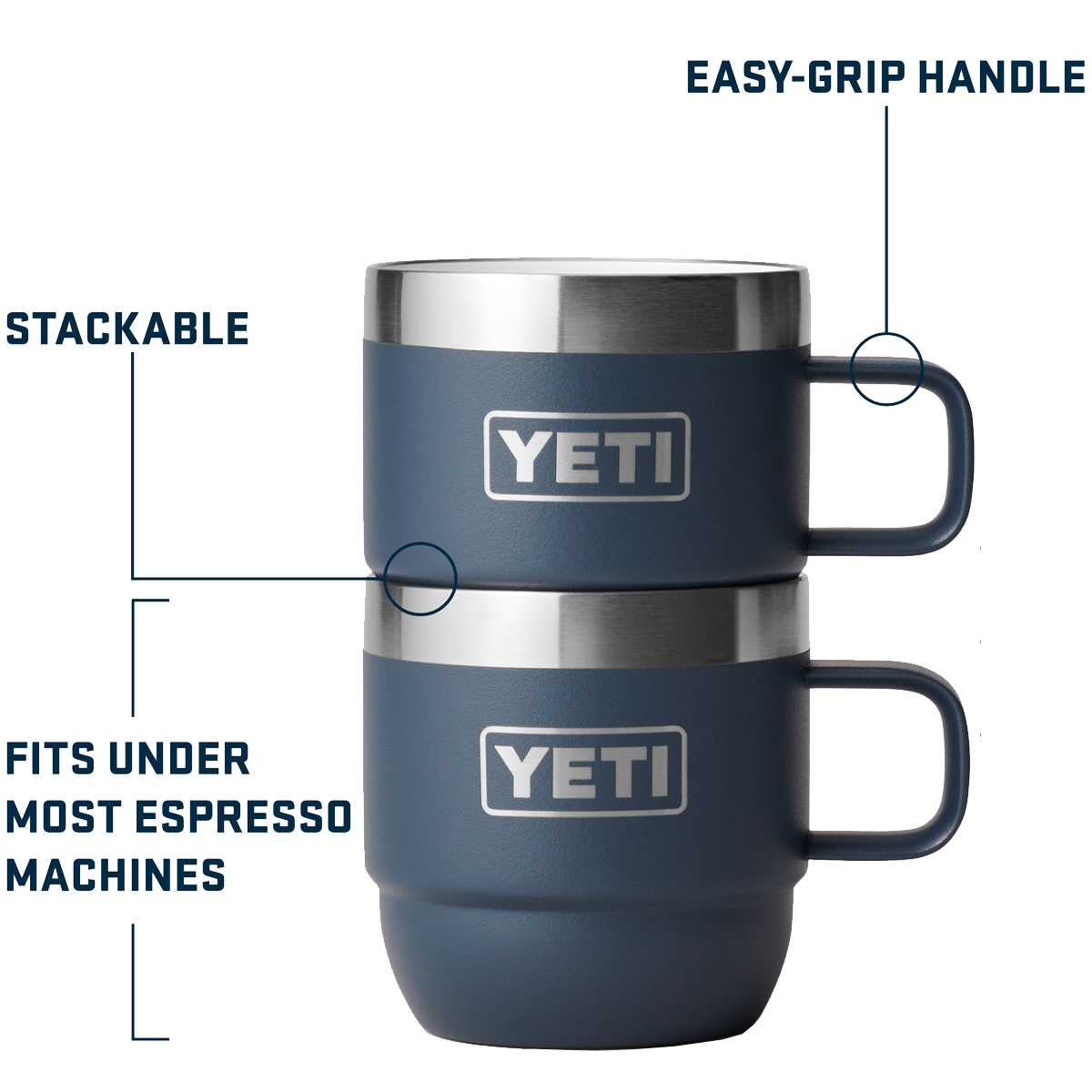 Rambler 6 oz Stackable Mugs 2 Pack alternate view