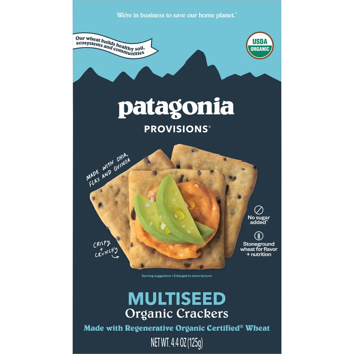 Organic Crackers alternate view