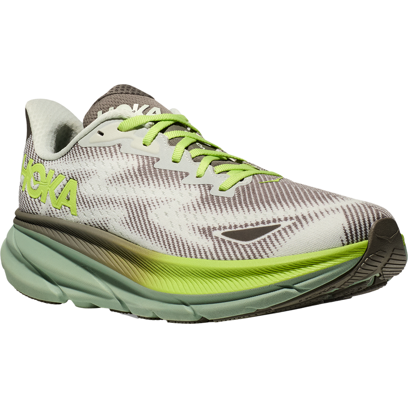 Men's Clifton 9 GTX, Hoka Men's Clifton 9 GTX 3/4 view