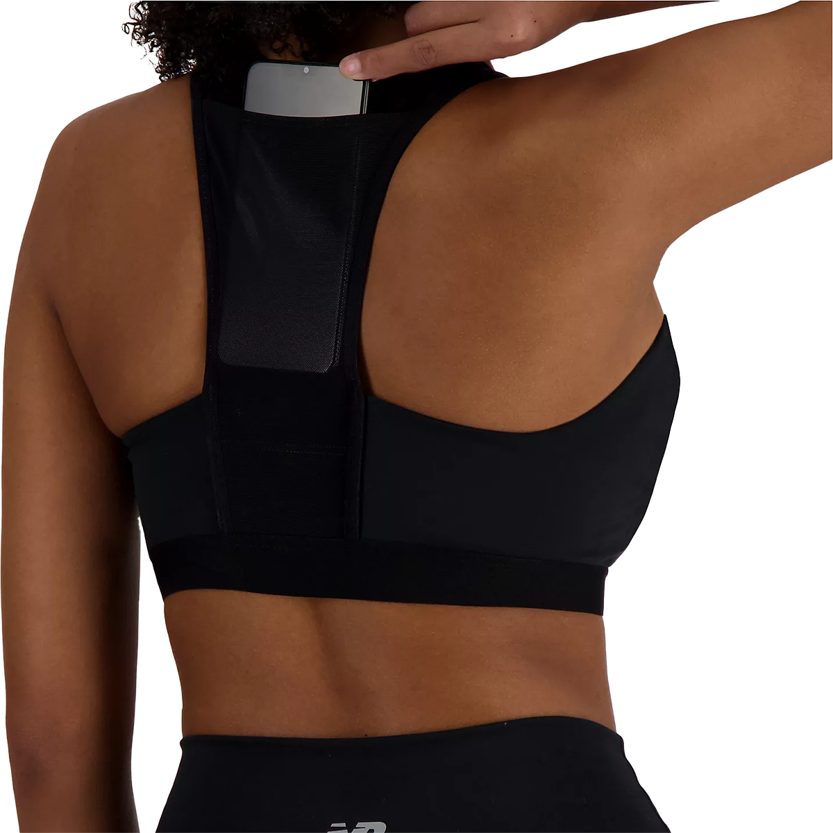 Women's NB Sleek Pocket Zip Front Bra alternate view