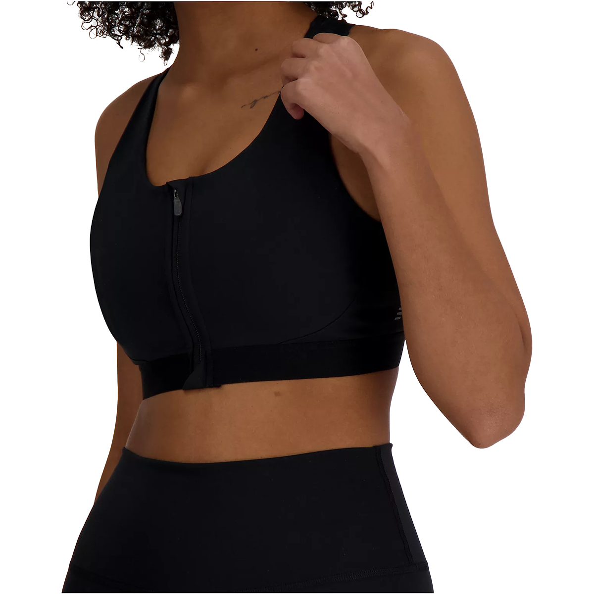 Women's NB Sleek Pocket Zip Front Bra alternate view