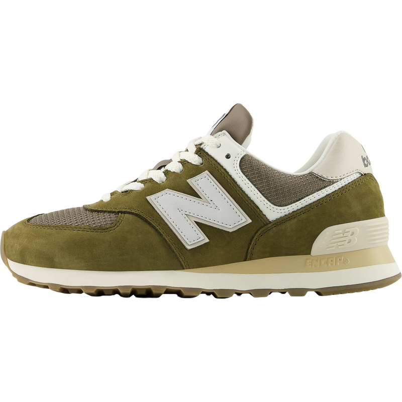 Women's NB 574, New Balance Women's NB 574 in 2RG-Calcium/Dark Silver Metallic 
