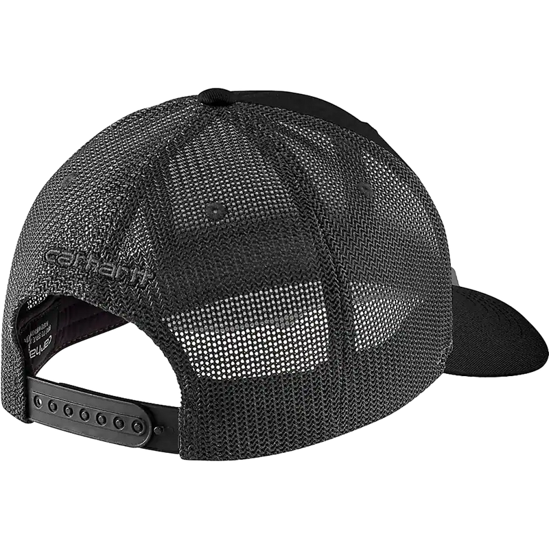Rugged Flex Twill Logo Patch Cap, Carhartt Rugged Flex® Twill Mesh-Back Logo Patch Cap back