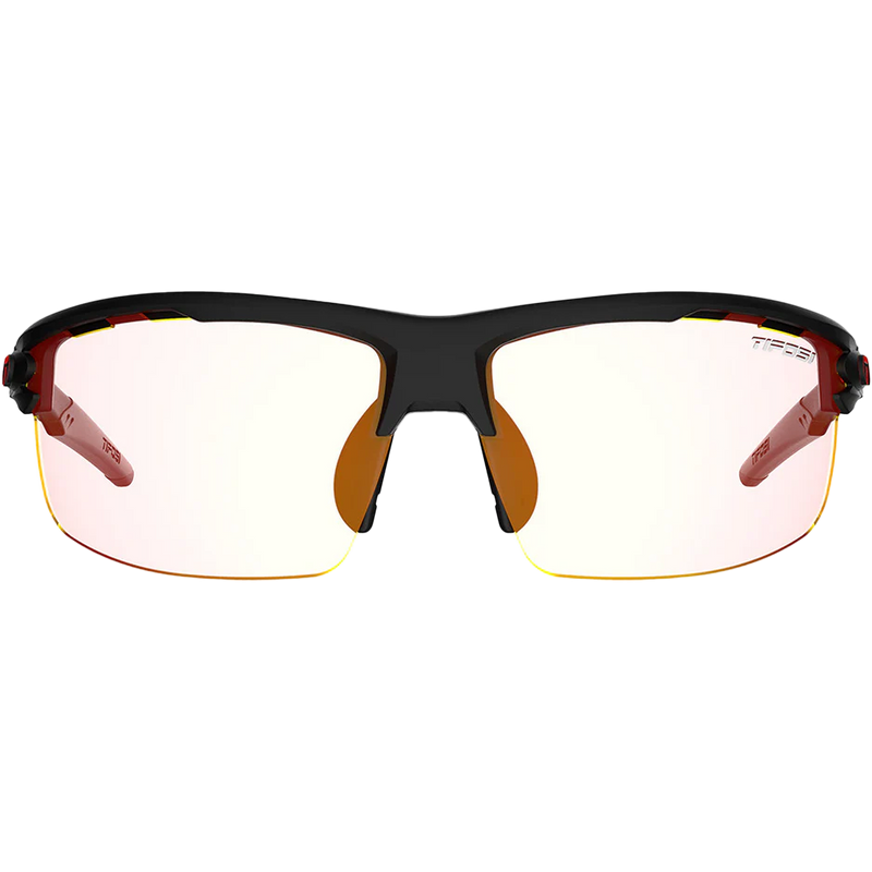 Tifosi Optics Rivet in Matte Black/Red Fototec
