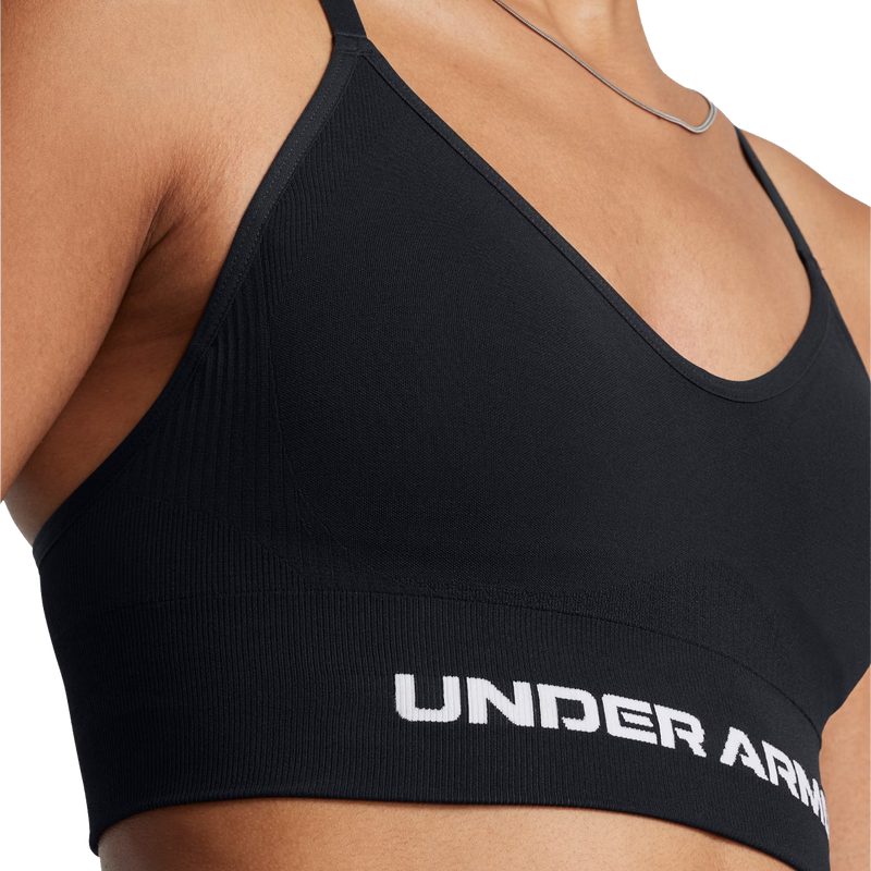 Women's Vanish Seamless Low Sports Bra, Under Armour Women's Vanish Seamless Low Sports Bra logo