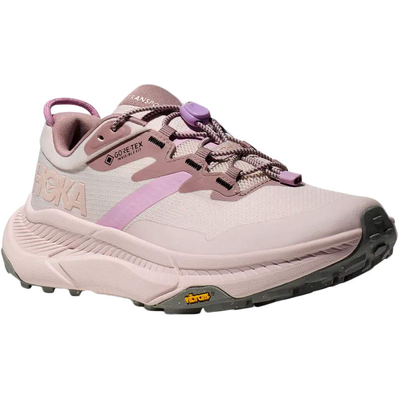Women's Transport GTX, Hoka Women's Transport GTX in CCPR-Cosmic Pearl/Cosmic Pearl front right