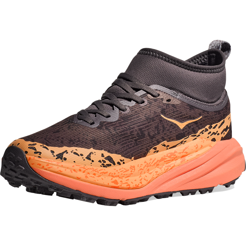 Women's Speedgoat 6 Mid GTX, Hoka Women's Speedgoat 6 Mid GTX 3/4 view