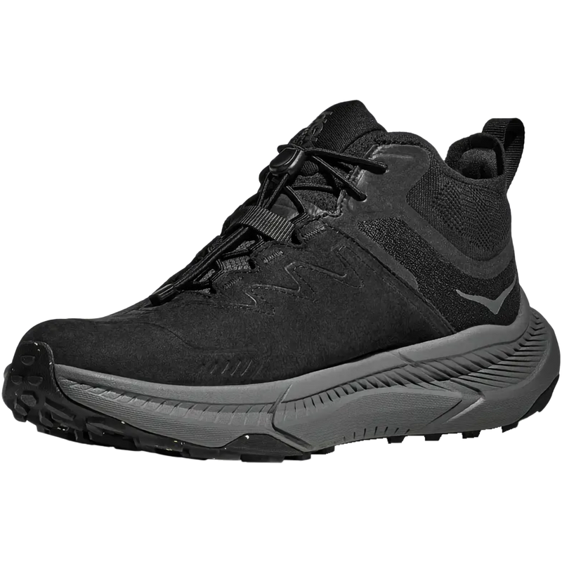 Men's Transport Chukka GTX, Hoka Men's Transport Chukka GTX in BBLC-Black/Black
