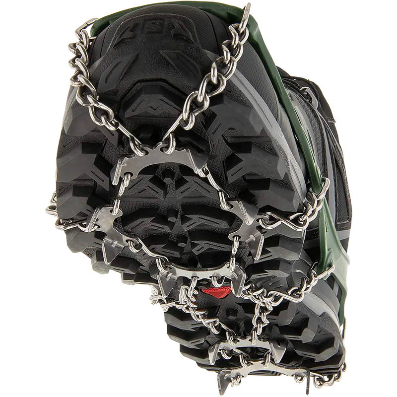 MICROspikes, Kahtoola MICROspikes in Forest Green front bottom