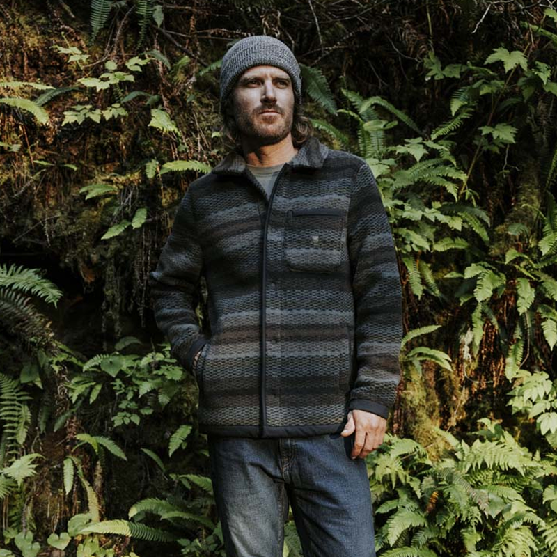 Men's Ember Overshirt Jacket, Roark Men's Ember Overshirt Jacket on trail