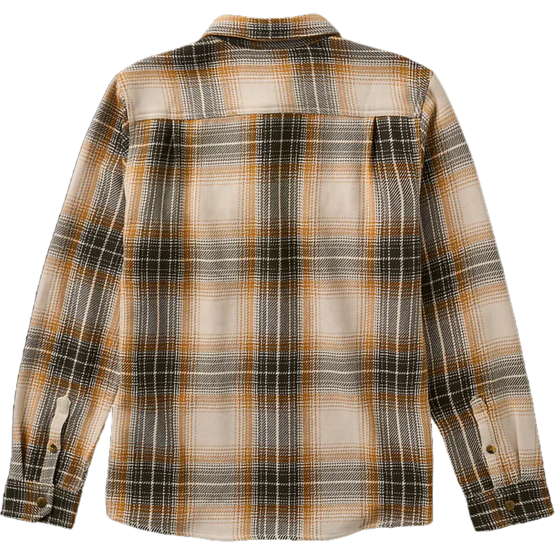Men's Nordsman Cotton Long Sleeve Flannel, Roark Men's Nordsman Cotton Long Sleeve Flannel in IOY-Ivory back