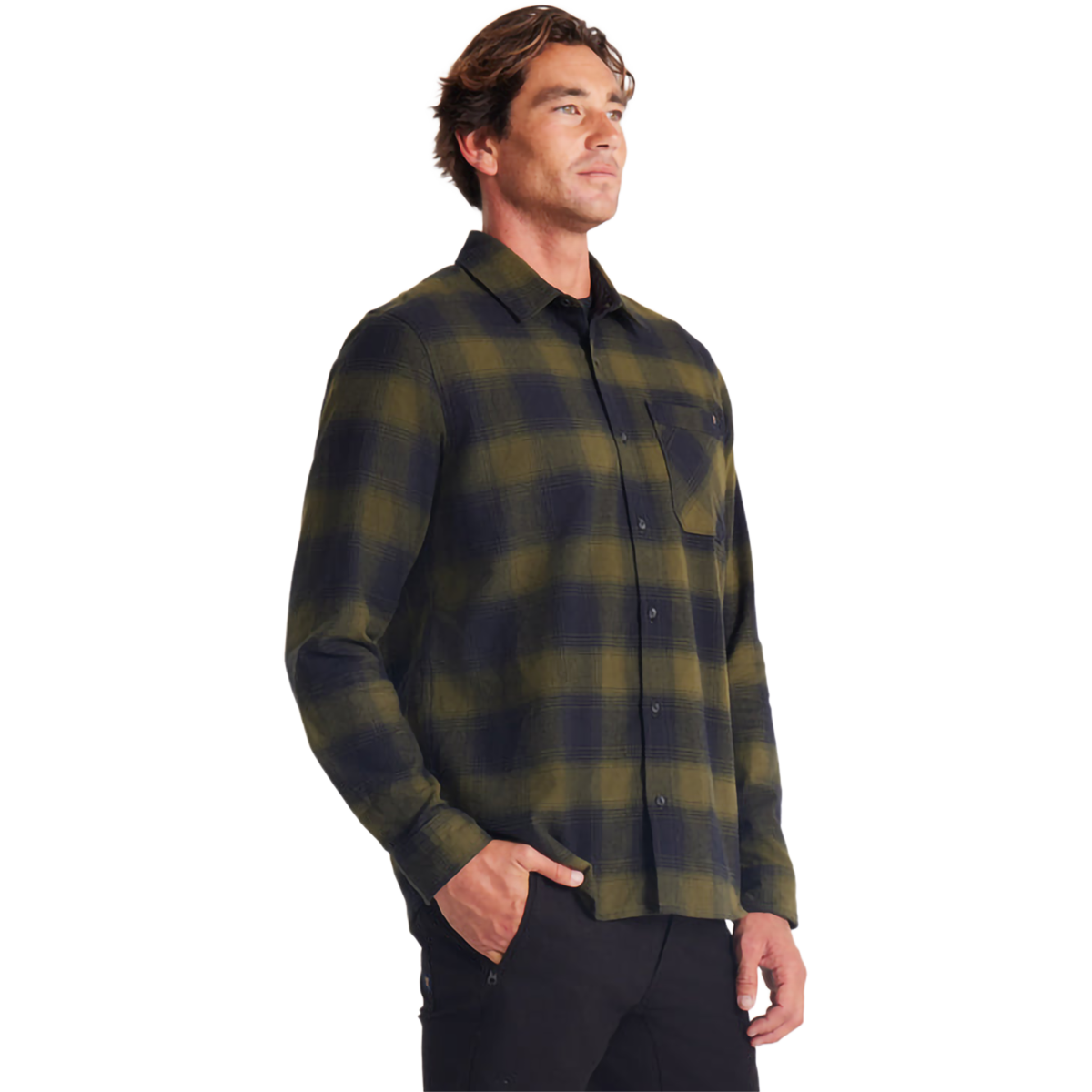 Men's Crossroads Organic Long Sleeve Flannel alternate view