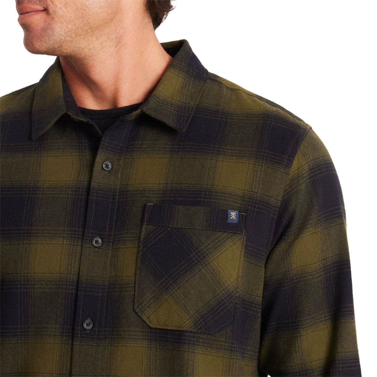 Men's Crossroads Organic Long Sleeve Flannel alternate view
