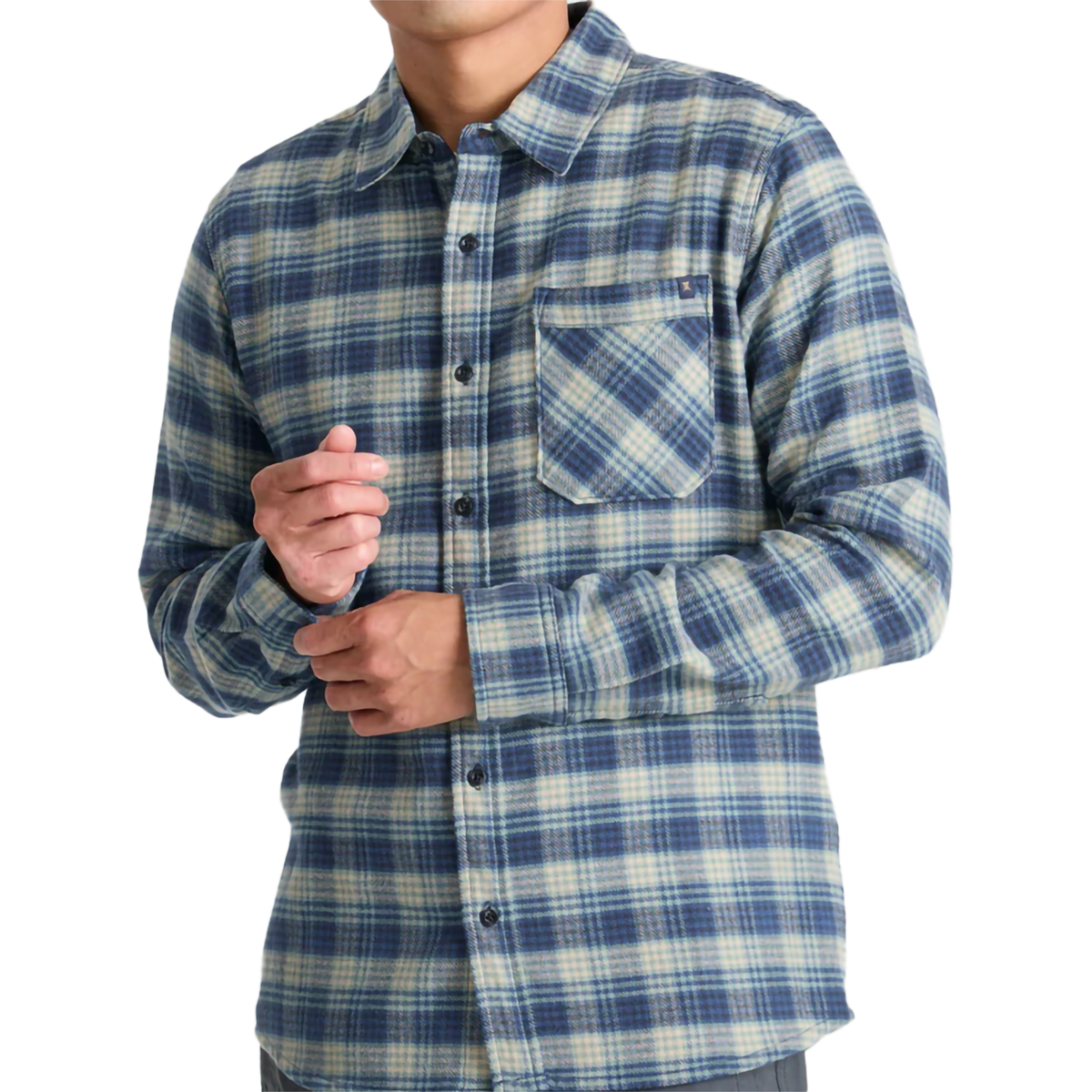 Men's Crossroads Organic Long Sleeve Flannel alternate view
