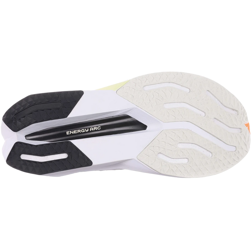 Men's FuelCell SC Trainer v3, New Balance Men's FuelCell SuperComp Trainer v3 in CA-Angora/Hot Mango/Black bottom
