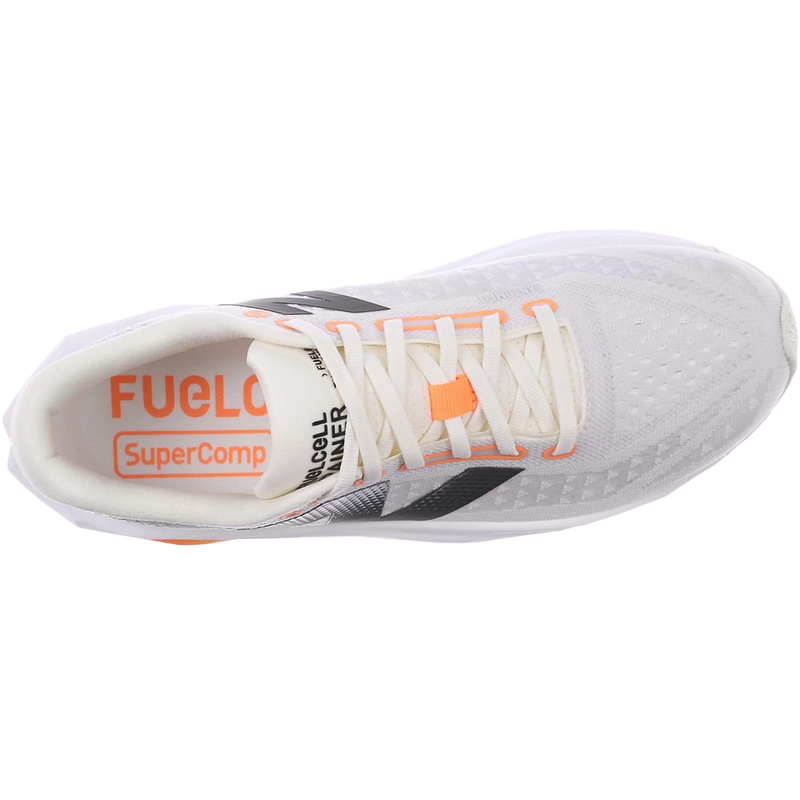 Men's FuelCell SC Trainer v3, New Balance Men's FuelCell SuperComp Trainer v3 in CA-Angora/Hot Mango/Black top