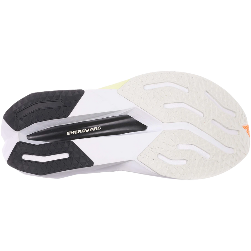 Women's FuelCell SuperComp Trainer v3, New Balance Women's FuelCell SuperComp Trainer v3 in CA-Angora/Hot Mango/Black bottom
