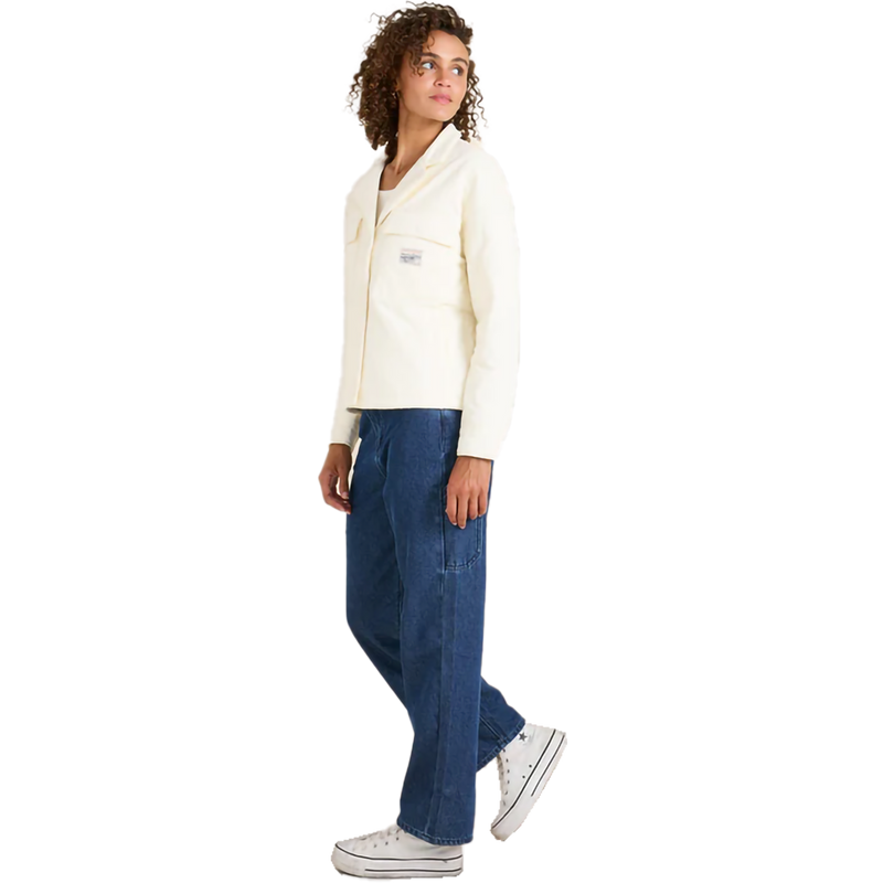 Women's Passport Plush Jacket, Roark Women's Passport Plush Jacket in White Wolf