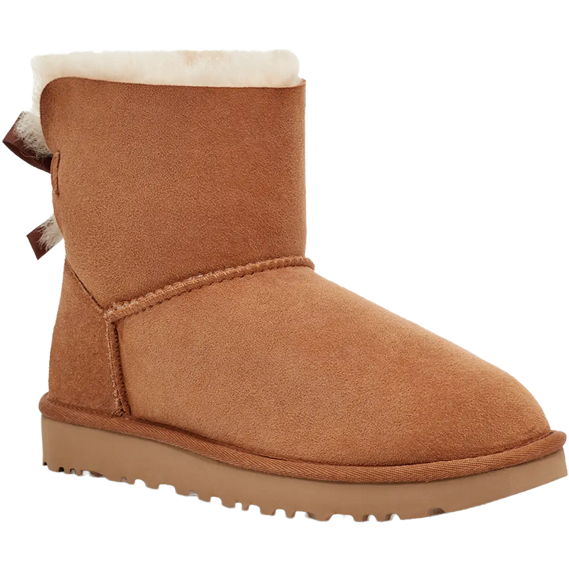 Women's Mini Bailey Bow II, UGG Women's Mini Bailey Bow II 3/4 front